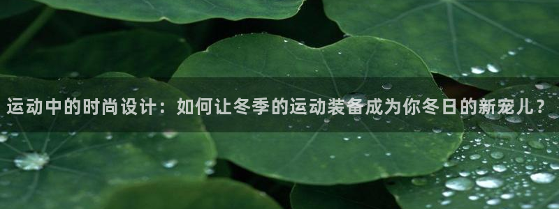 欧亿3内部：运动中的时尚设计：如何让