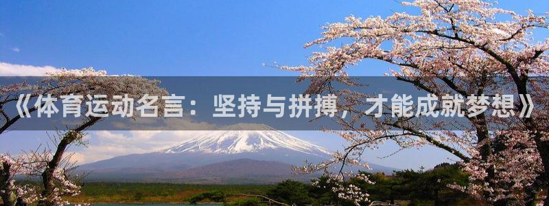 oety欧亿体育官网下载招商电话号码：《体育运动名言